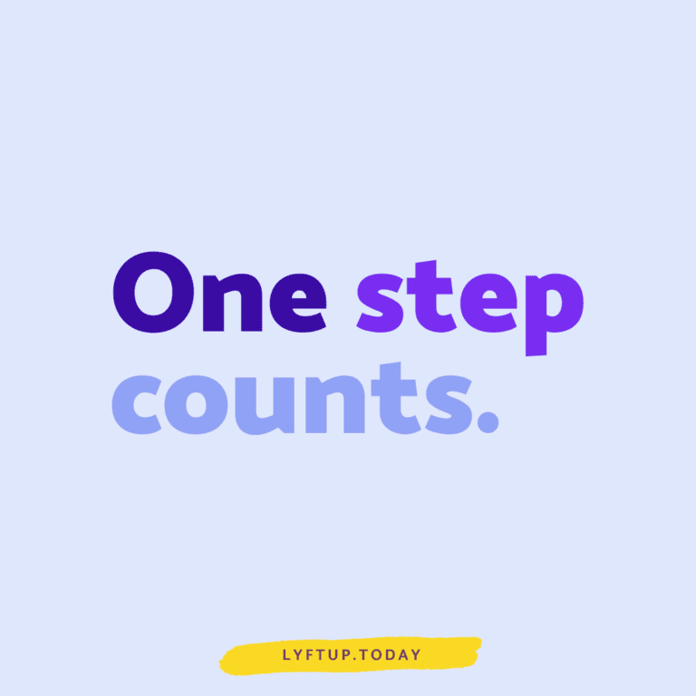 lyftup - one step counts