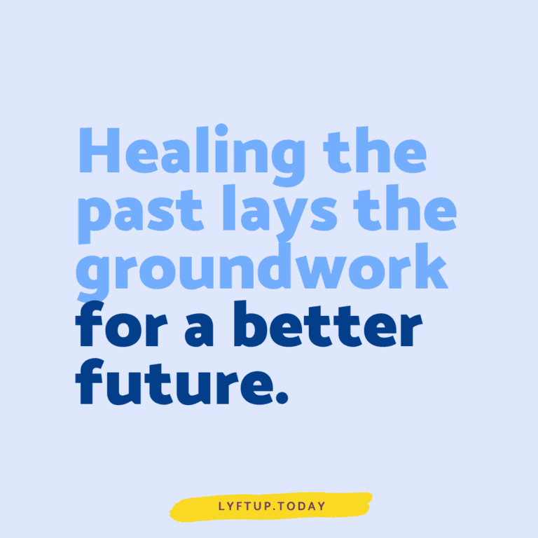 Healing the past lays the groundwork for a better future