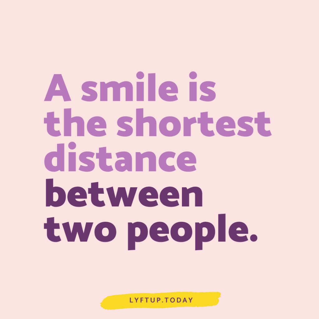 lyftup - a smile is the shortest distance between two people