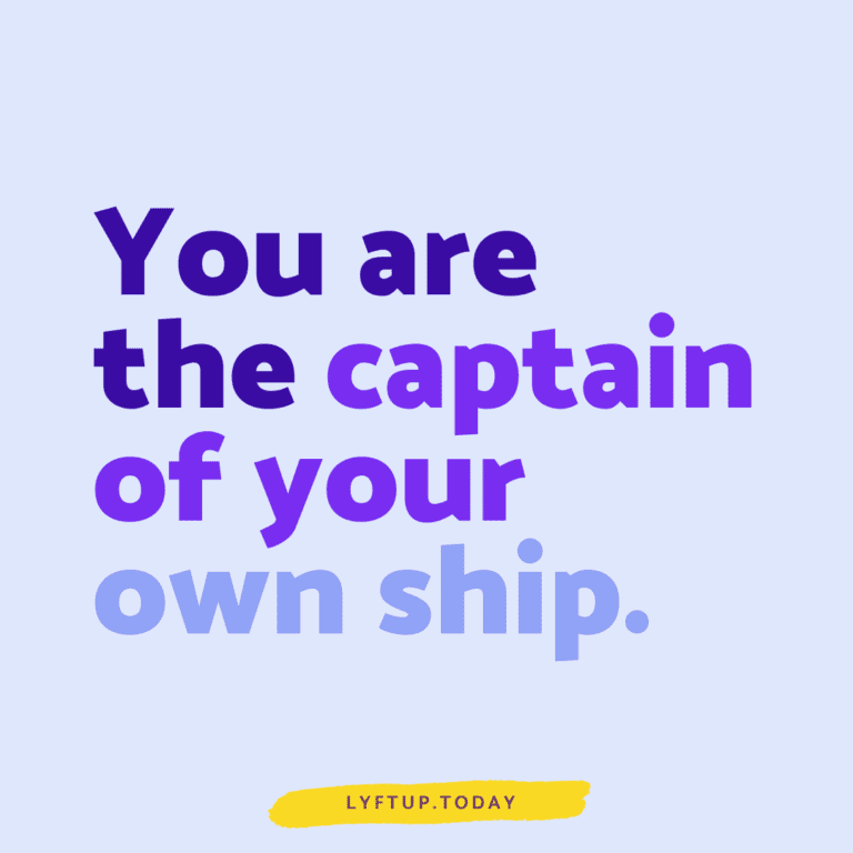 lyftup - you are the captain of your own ship