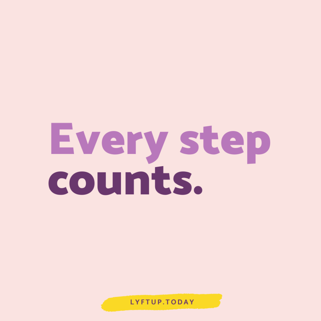 lyftup - every step counts