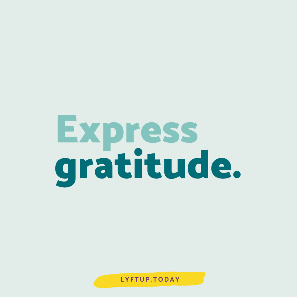 lyftup - express gratitude